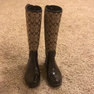 Coach Rainboots